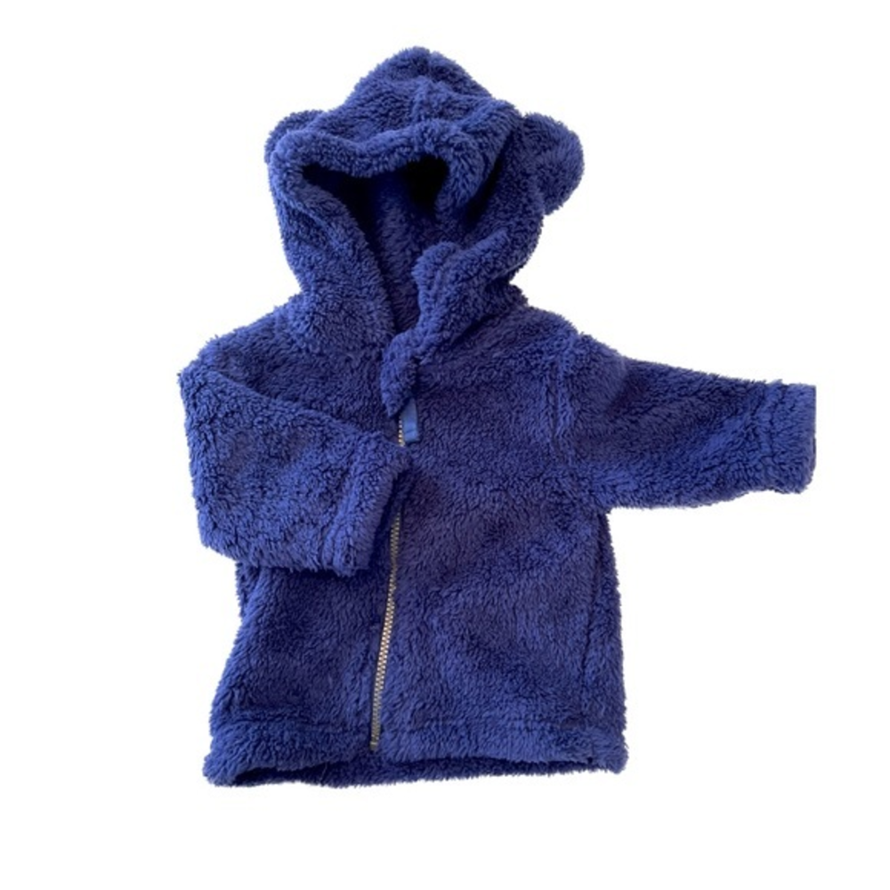 NWT Hanna Andersson teddy bear coat size 60 /‎ 3-6 months